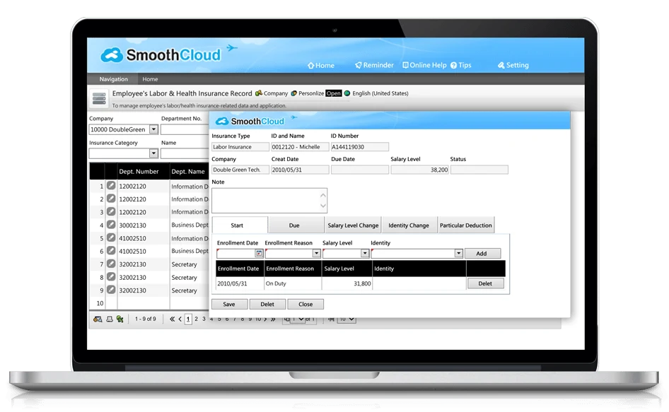 Payroll Feature Insurance